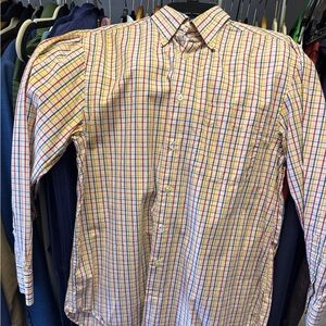 Peter Millar Colorful Plaid Button Down Shirt